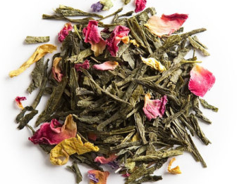 Green Tea with Lavender and Roses